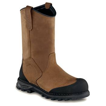 Red Wing Burnside 11-inch Safety Toe - Ťavie Nepremokave Topanky Panske, RW094SK